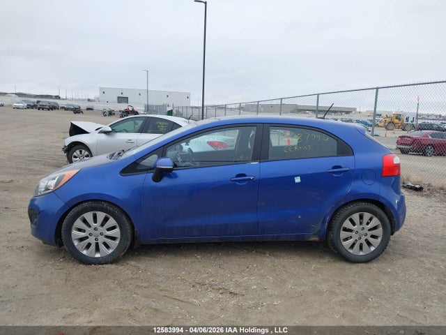2014 Kia Rio Ex მანქანა იყიდება აუქციონზე, vin: KNADN5A37E6903126, აუქციონის ნომერი: 12583994