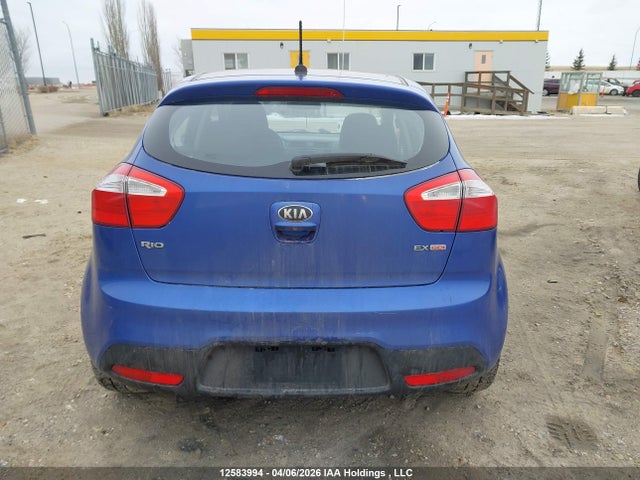 2014 Kia Rio Ex მანქანა იყიდება აუქციონზე, vin: KNADN5A37E6903126, აუქციონის ნომერი: 12583994
