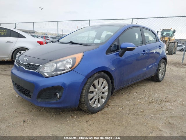 2014 Kia Rio Ex მანქანა იყიდება აუქციონზე, vin: KNADN5A37E6903126, აუქციონის ნომერი: 12583994