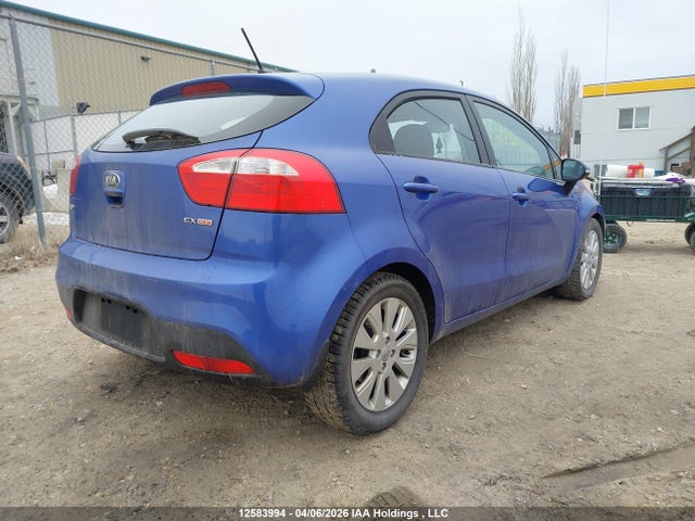 2014 Kia Rio Ex მანქანა იყიდება აუქციონზე, vin: KNADN5A37E6903126, აუქციონის ნომერი: 12583994