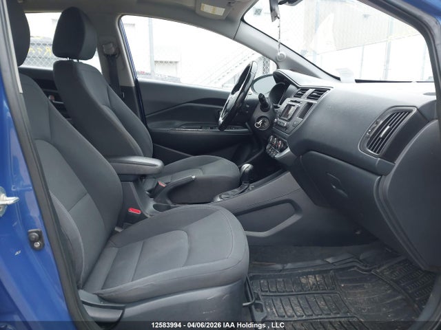 2014 Kia Rio Ex მანქანა იყიდება აუქციონზე, vin: KNADN5A37E6903126, აუქციონის ნომერი: 12583994