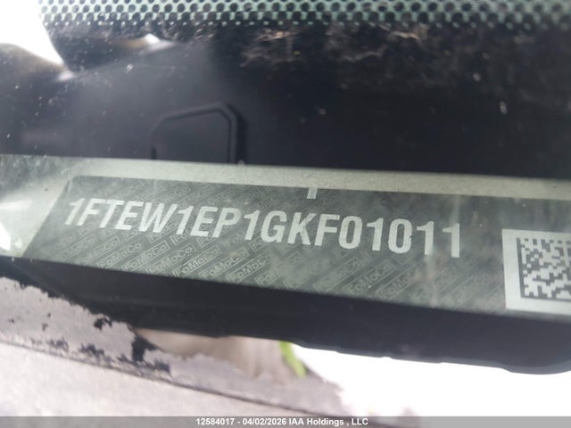 1FTEW1EP1GKF01011 Ford F-150 Xlt
