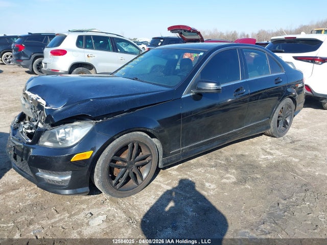 Aukcja sprzedaży 2012 Mercedes-benz C 250 4matic, vin: WDDGF8FB3CA684728, numer aukcji: 12584025