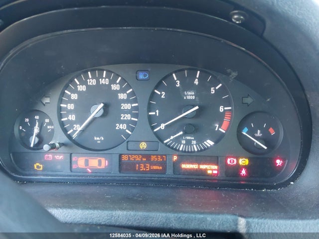 Aukcja sprzedaży 2003 Bmw X5 3.0i, vin: 5UXFA53593LV98683, numer aukcji: 12584035