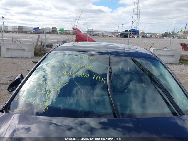 KMHLN4DJ7SU138067 Hyundai Elantra Luxury Hybrid