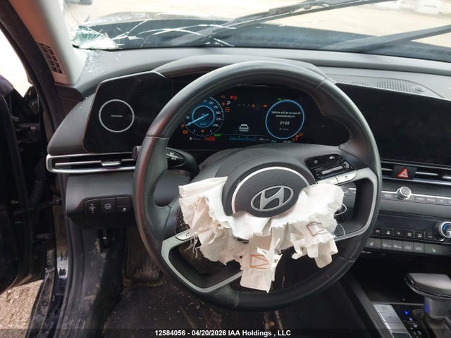 KMHLN4DJ7SU138067 Hyundai Elantra Luxury Hybrid