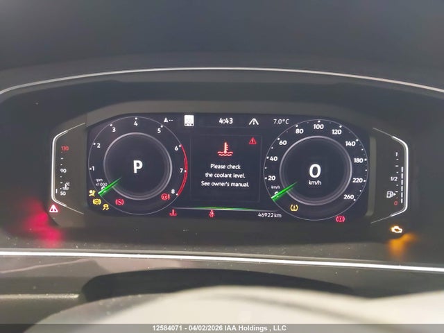 12584071 :رقم المزاد ، 3VV4B7AX8PM014656 vin ، 2023 Volkswagen Tiguan Highline R-line مزاد بيع