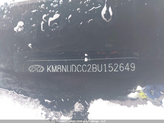 2011 Hyundai Veracruz Gls მანქანა იყიდება აუქციონზე, vin: KM8NUDCC2BU152649, აუქციონის ნომერი: 12584077