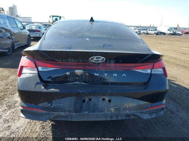 2022 Hyundai Elantra Preferred Ivt With Sun And Tech Package მანქანა იყიდება აუქციონზე, vin: KMHLM4AG6NU351303, აუქციონის ნომერი: 12584083