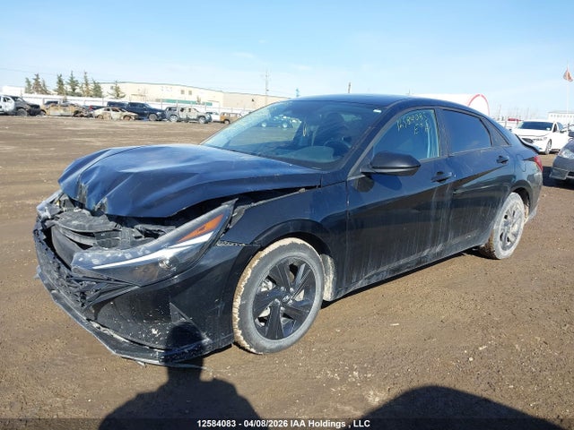 2022 Hyundai Elantra Preferred Ivt With Sun And Tech Package მანქანა იყიდება აუქციონზე, vin: KMHLM4AG6NU351303, აუქციონის ნომერი: 12584083