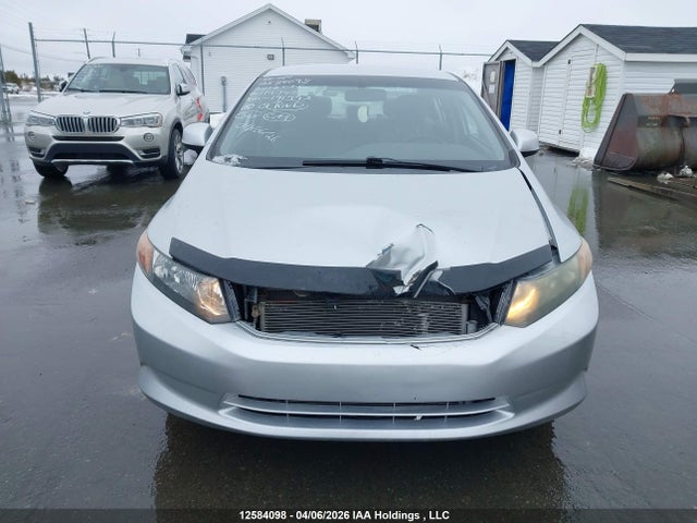 2012 Honda Civic Lx მანქანა იყიდება აუქციონზე, vin: 2HGFB2F48CH119345, აუქციონის ნომერი: 12584098
