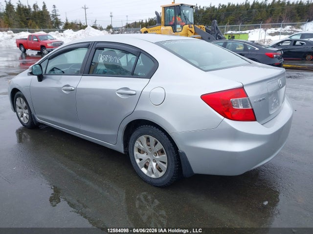 2012 Honda Civic Lx მანქანა იყიდება აუქციონზე, vin: 2HGFB2F48CH119345, აუქციონის ნომერი: 12584098
