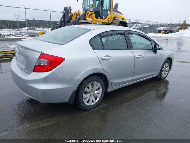 2012 Honda Civic Lx მანქანა იყიდება აუქციონზე, vin: 2HGFB2F48CH119345, აუქციონის ნომერი: 12584098