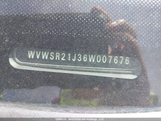 Aukcja sprzedaży 2006 Volkswagen Jetta Gls Tdi, vin: WVWSR21J36W007676, numer aukcji: 12584114
