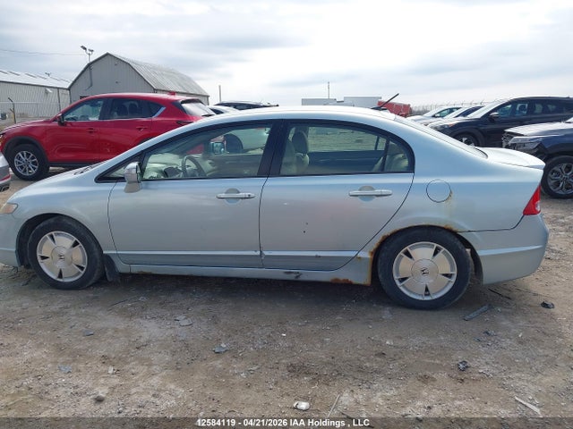 Aukcja sprzedaży 2007 Honda Civic Hybrid, vin: JHMFA362X7S801355, numer aukcji: 12584119