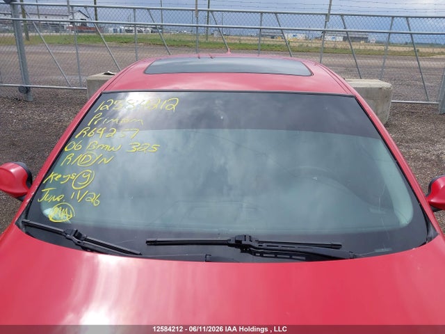 12584212 :رقم المزاد ، WBAVB13516KR64257 vin ، 2006 Bmw 325i مزاد بيع