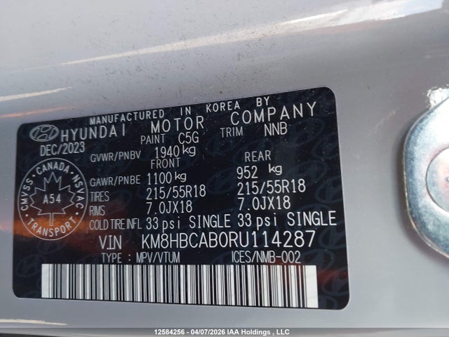 KM8HBCAB0RU114287 Hyundai Kona Sel