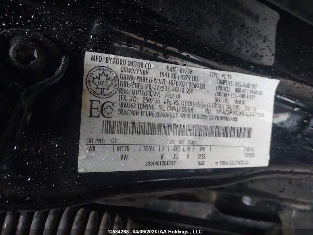 1FADP3L95JL247898 Ford Focus St St