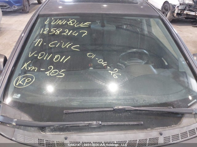 2011 Honda Civic Se მანქანა იყიდება აუქციონზე, vin: 2HGFA1F62BH011011, აუქციონის ნომერი: 12582147