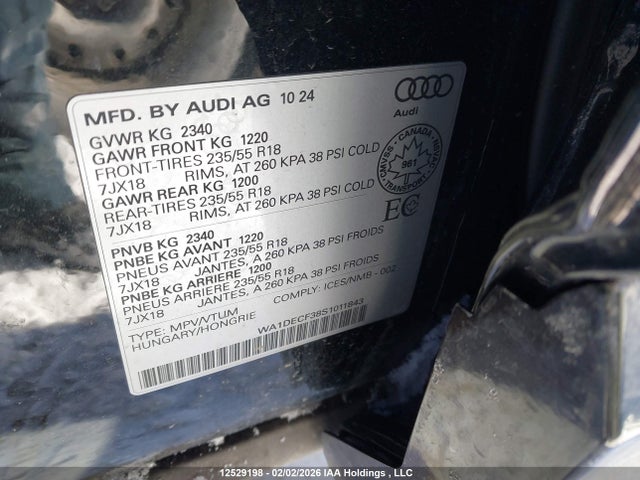 WA1DECF38S1011843 Audi Q3 45