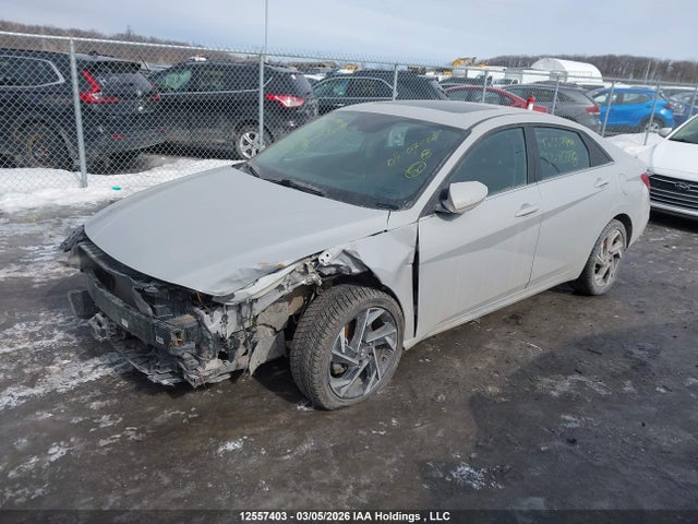 12557403 :رقم المزاد ، KMHLN4DJ6RU112778 vin ، 2024 Hyundai Elantra Hybrid Luxury مزاد بيع