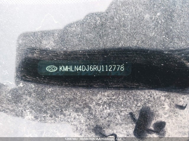 12557403 :رقم المزاد ، KMHLN4DJ6RU112778 vin ، 2024 Hyundai Elantra Hybrid Luxury مزاد بيع