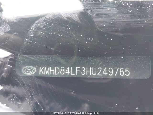 KMHD84LF3HU249765 Hyundai Elantra Gls