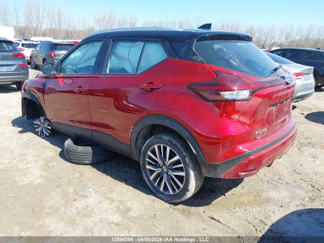 12584294 :رقم المزاد ، 3N1CP5CVXML537855 vin ، 2021 Nissan Kicks Sv مزاد بيع