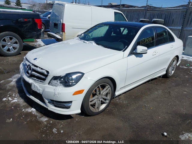 12584309 :رقم المزاد ، WDDGF8AB2EA958740 vin ، 2014 Mercedes-benz C 300 4matic مزاد بيع