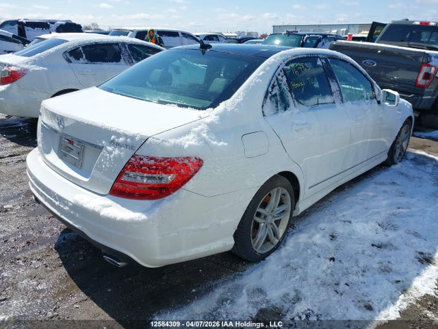 12584309 :رقم المزاد ، WDDGF8AB2EA958740 vin ، 2014 Mercedes-benz C 300 4matic مزاد بيع