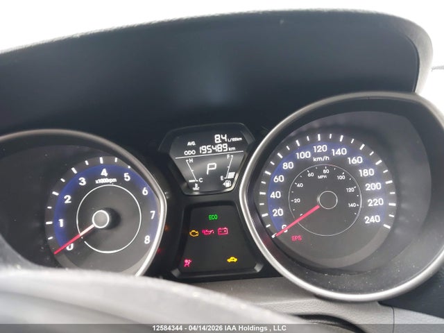 12584344 :رقم المزاد ، 5NPDH4AEXDH154428 vin ، 2013 Hyundai Elantra Gls/limited مزاد بيع