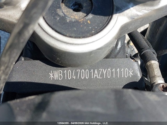 Aukcja sprzedaży 2010 Bmw R1200 Gs Adventure, vin: WB1047001AZY01110, numer aukcji: 12584355