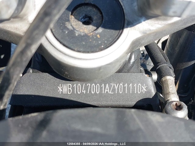 Aukcja sprzedaży 2010 Bmw R1200 Gs Adventure, vin: WB1047001AZY01110, numer aukcji: 12584355