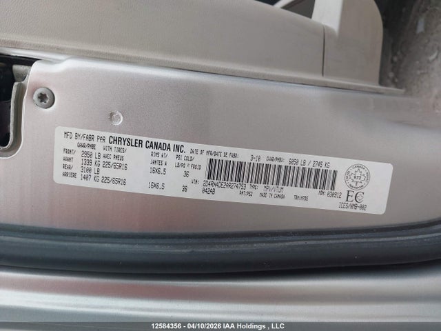 Продажа на аукционе авто 2010 Dodge Grand Caravan Se, vin: 2D4RN4DE2AR274753, номер лота: 12584356