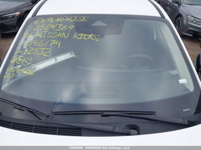 Продажа на аукционе авто 2026 Nissan Kicks Sv, vin: 3N8AP6CB2TL346174, номер лота: 12584369