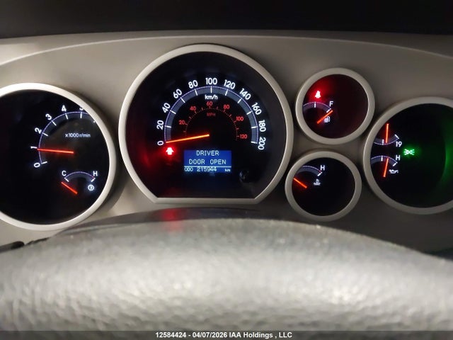 2007 Toyota Tundra Limited 5.7l V8 მანქანა იყიდება აუქციონზე, vin: 5TBBV58127S488596, აუქციონის ნომერი: 12584424