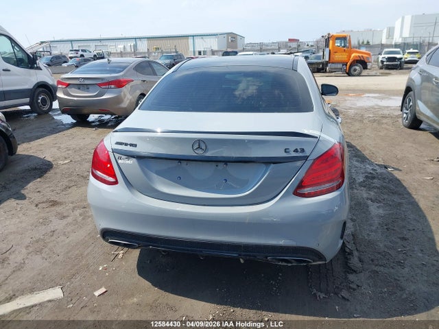 Aukcja sprzedaży 2017 Mercedes-benz C 43 4mati Amg, vin: 55SWF6EB5HU187219, numer aukcji: 12584430