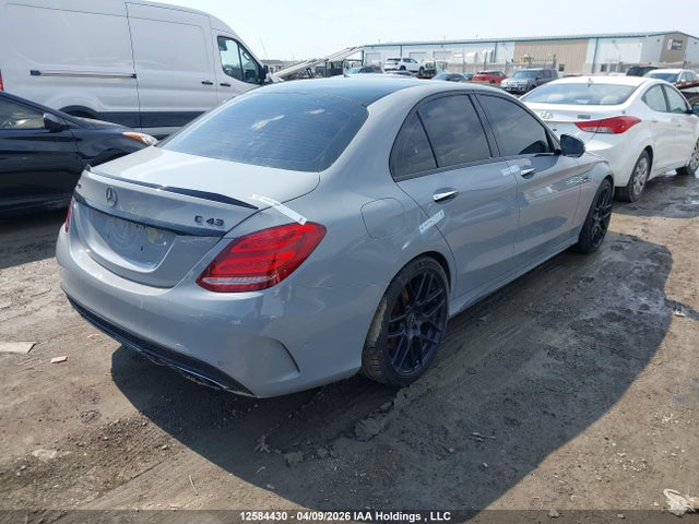 Aukcja sprzedaży 2017 Mercedes-benz C 43 4mati Amg, vin: 55SWF6EB5HU187219, numer aukcji: 12584430