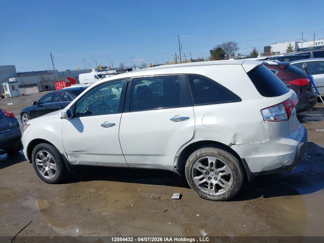 12584432 :رقم المزاد ، 2HNYD28259H005688 vin ، 2009 Acura Mdx مزاد بيع