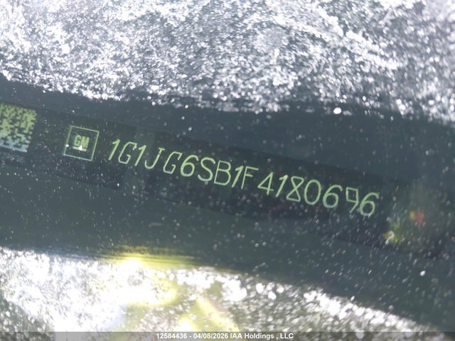1G1JG6SB1F4180696 Chevrolet Sonic