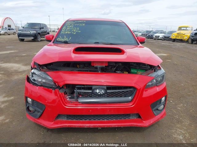 Aukcja sprzedaży 2016 Subaru Wrx, vin: JF1VA1L63G8801533, numer aukcji: 12584438