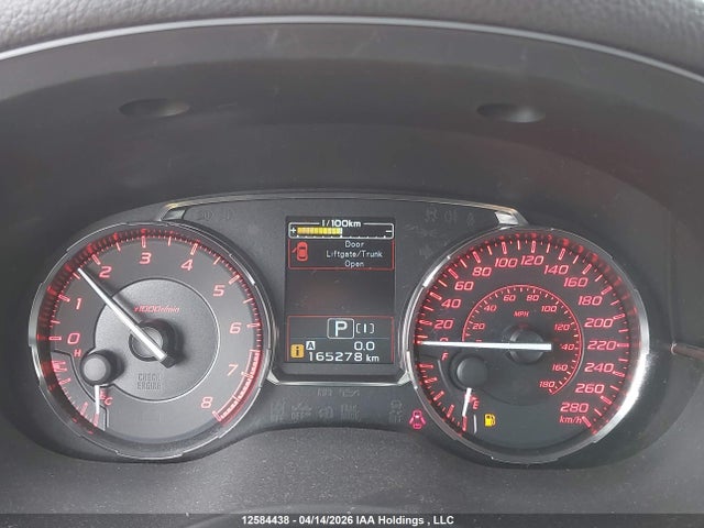 Aukcja sprzedaży 2016 Subaru Wrx, vin: JF1VA1L63G8801533, numer aukcji: 12584438