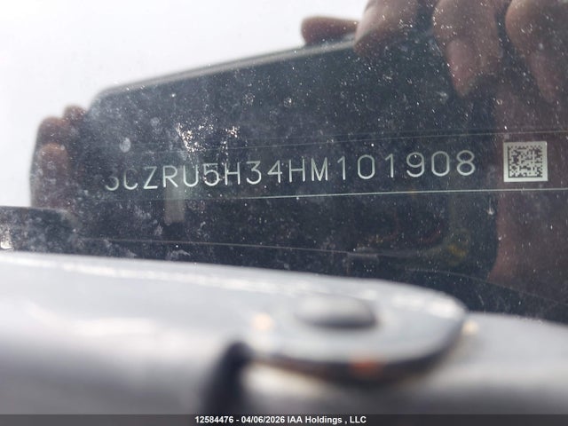 12584476 :رقم المزاد ، 3CZRU5H34HM101908 vin ، 2017 Honda Hr-v Lx مزاد بيع