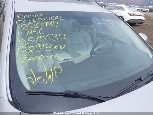 12584484 :رقم المزاد ، JN1AY1ARXBM570537 vin ، 2011 Infiniti M56x مزاد بيع