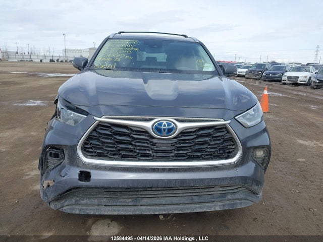 12584495 :رقم المزاد ، 5TDGBRCH2MS525210 vin ، 2021 Toyota Highlander Hybrid Hybrid مزاد بيع