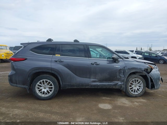12584495 :رقم المزاد ، 5TDGBRCH2MS525210 vin ، 2021 Toyota Highlander Hybrid Hybrid مزاد بيع