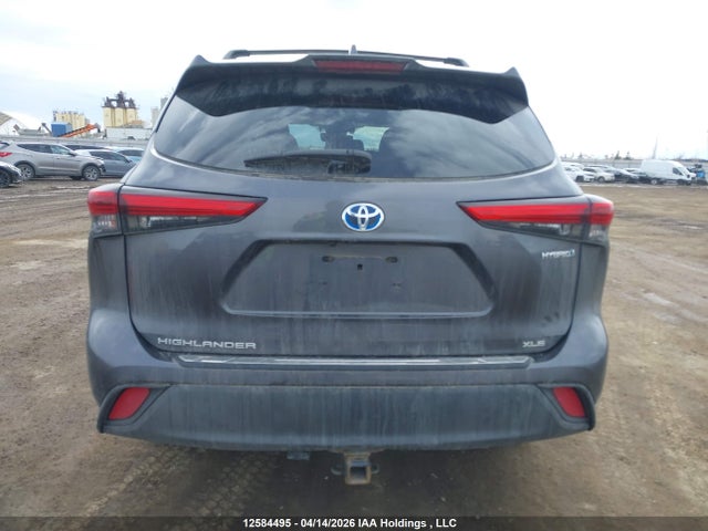 12584495 :رقم المزاد ، 5TDGBRCH2MS525210 vin ، 2021 Toyota Highlander Hybrid Hybrid مزاد بيع