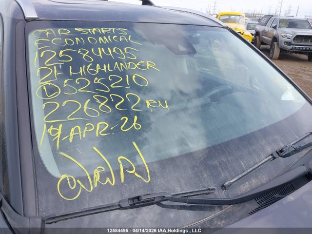 12584495 :رقم المزاد ، 5TDGBRCH2MS525210 vin ، 2021 Toyota Highlander Hybrid Hybrid مزاد بيع