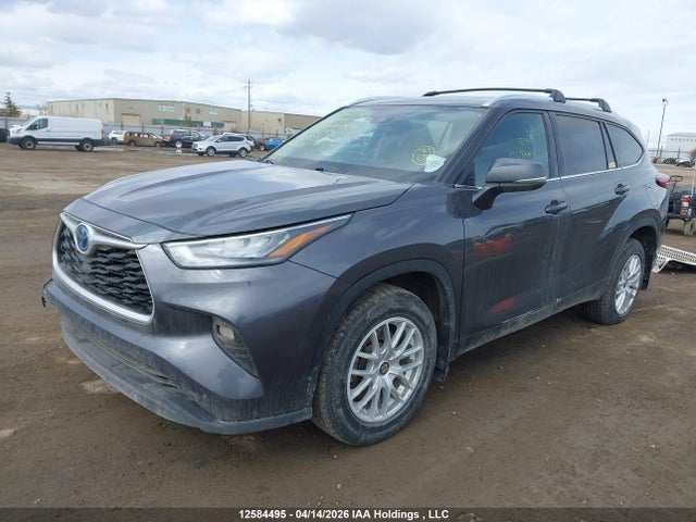 12584495 :رقم المزاد ، 5TDGBRCH2MS525210 vin ، 2021 Toyota Highlander Hybrid Hybrid مزاد بيع