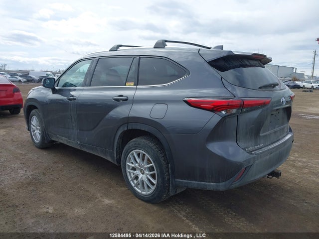 12584495 :رقم المزاد ، 5TDGBRCH2MS525210 vin ، 2021 Toyota Highlander Hybrid Hybrid مزاد بيع